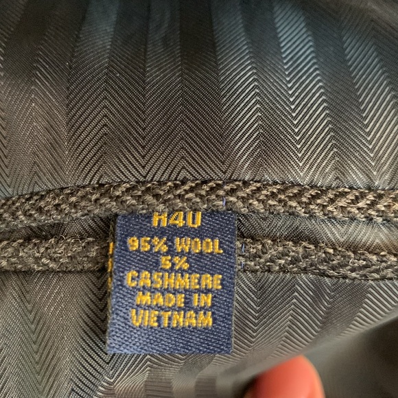 Macy’s Club Room Men’s Dark Gray Sports Coat (Size 40R) - Picture 5 of 8